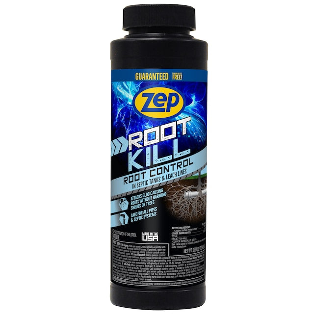 Zep Root Kill - Root Control in Septic Tanks & Leach Lines - 2 Pounds