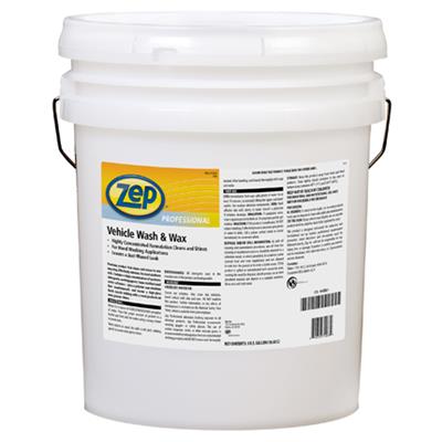 Zep Professional Vehicle Wash and Wax Concentrate – Premium Vehicle Care – 5 Gallons