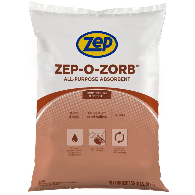 Zep-O-Zorb All-Purpose Absorbent - 50 Pound