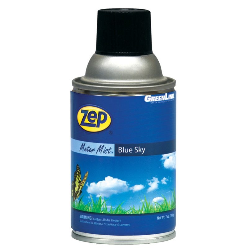 Meter Mist Automatic Aerosol Dispenser Refill. Blue Sky - 6.5 oz.