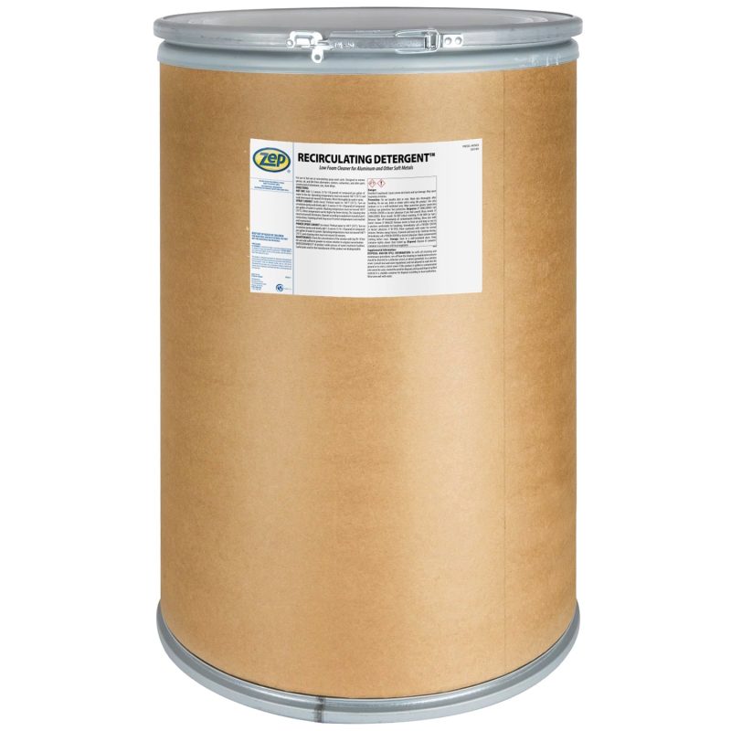 Zep Recirculating Detergent – Low Foam Cleaner for Aluminum and Other Soft Metals – 500 lbs