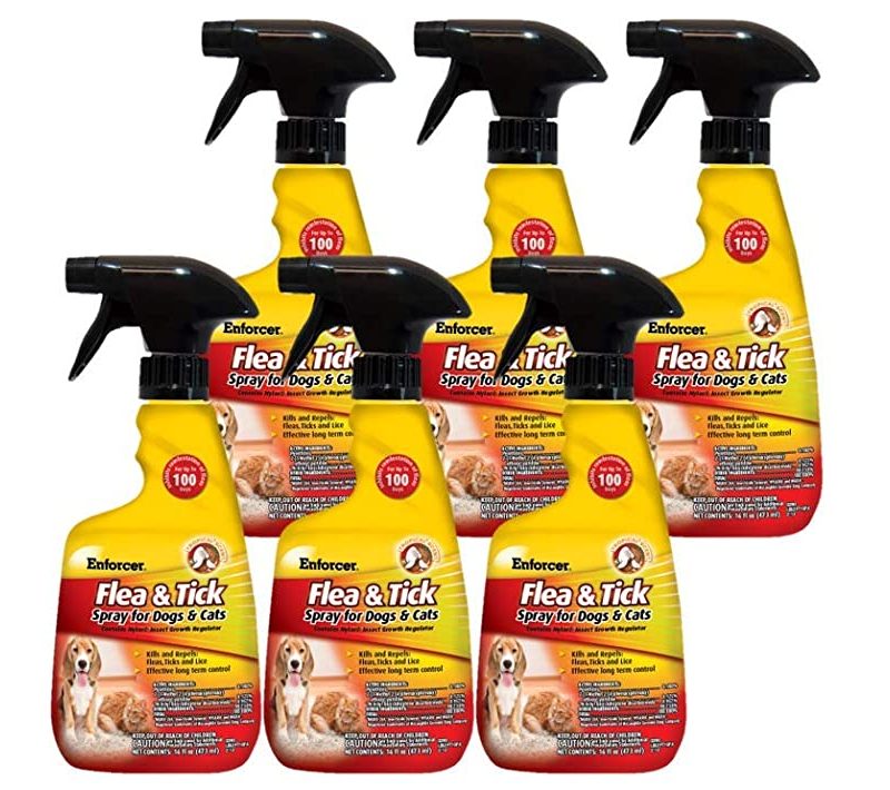 Enforcer Flea and Tick Spray for Dogs and Cats - 16 oz.
