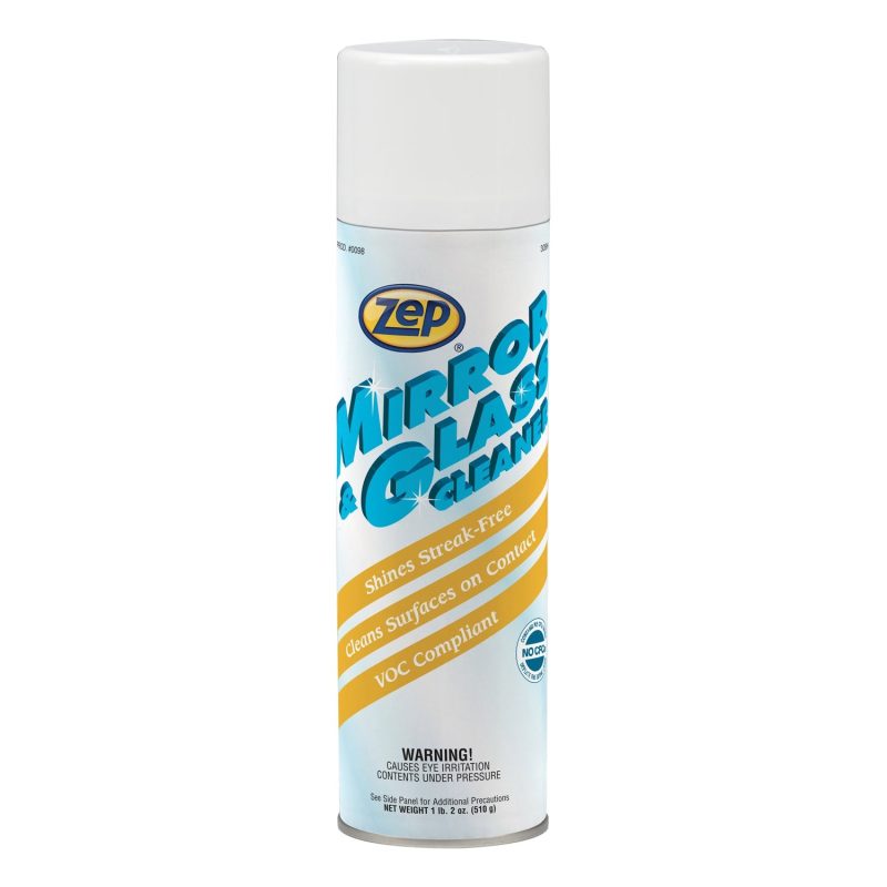 Zep Mirror & Glass Cleaner – Streak-Free Shine – 18 oz.