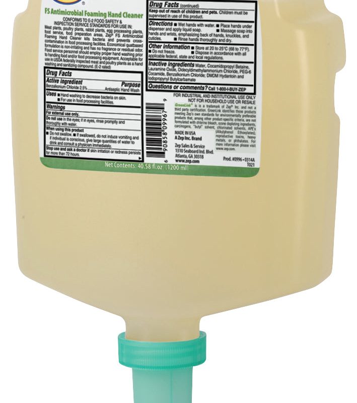 Foaming FS Antimicrobial Hand Cleaner