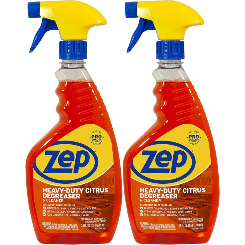 Zep Heavy-Duty Citrus Degreaser and Cleaner Spray - 24 oz