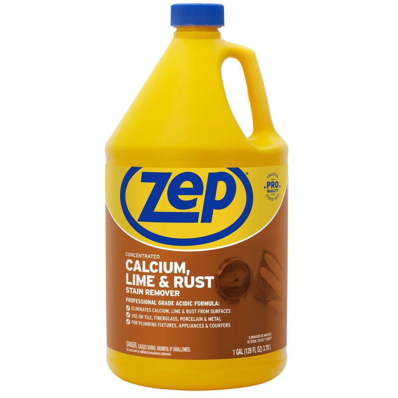 Zep Concentrated Calcium. Lime and Rust Stain Remover - 1 Gallon