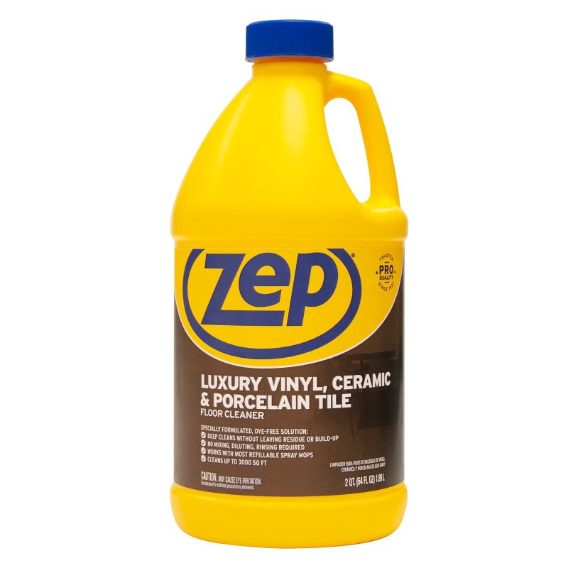 Zep Luxury Vinyl. Ceramic and Porcelain Tile Floor Cleaner - 64 oz